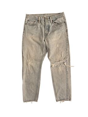 Levi’s Distressed Straight Light Wash Jeans